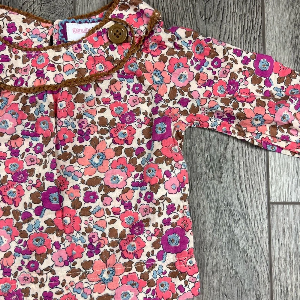 OshKosh‎ B’gosh Pink Floral Blouse